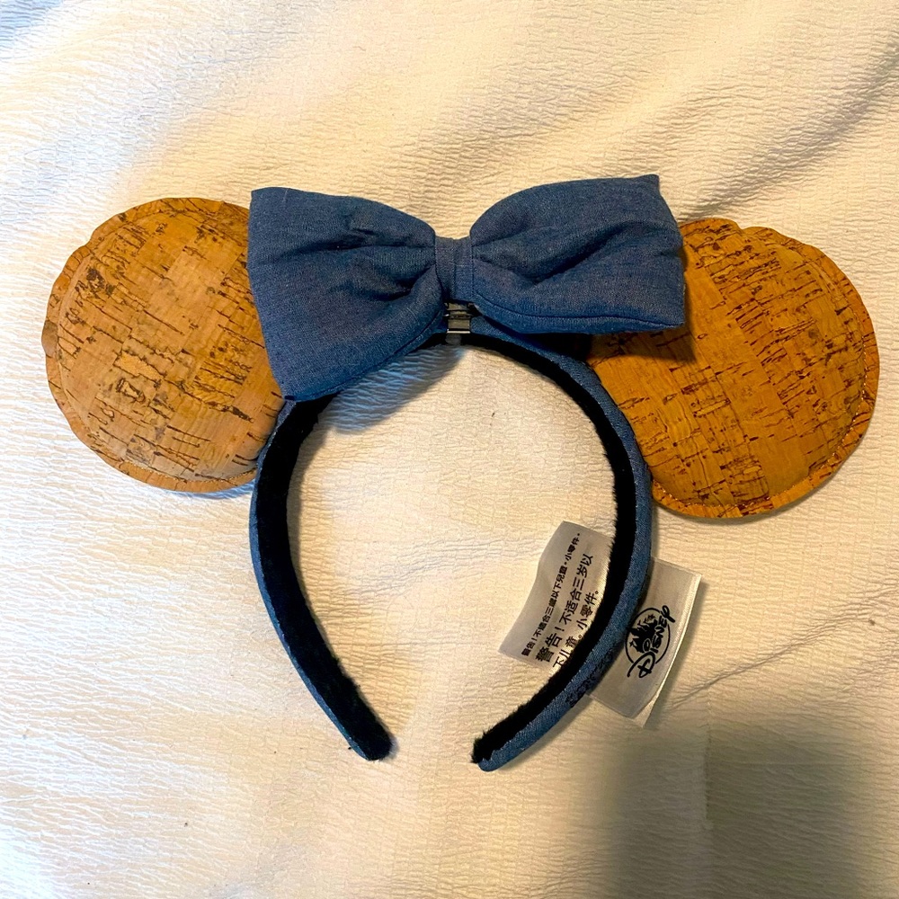 Corkboard Pin Collecting Denim Chambray Disney Ears